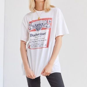 Urban outfitters junk food Budweiser tee XS